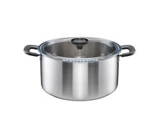 Fiskars Functional Form Hrnec s pokličkou 7 l / nerezová ocel