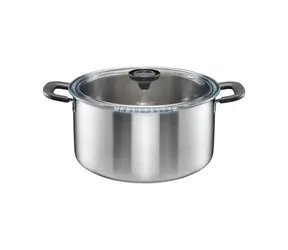 Fiskars Functional Form Hrnec s pokličkou 7 l / nerezová ocel