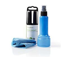 Nedis Čistič obrazovek 150ml / Sprej včetně stěrače / Notebook / TV / Smartphone / Tablet 