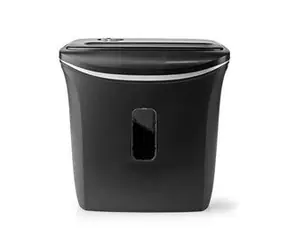 Nedis PASH120BKA4 černá / Skartovačka / Křížový řez / 6x stránek A4 / 12 l / 300 W 