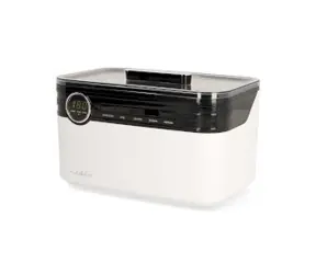 Nedis Ultrazvuková čistička šperků bílá / Síťové napájení / 220 - 240 V AC 50/60 Hz / Plast