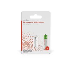 Nedis Dobíjecí Ni-MH baterie AAA 2 ks / 1.2 V DC / 700 mAh / Přednabité  
