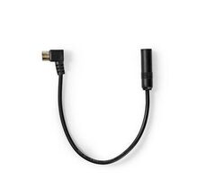 Nedis Kabel antény do auta 25 ks černá / IEC (Koax) Zástrčka / Poniklované / 0.30 m 