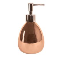 MSV KYMI dávkovač mýdla měděný / keramika / 280 ml