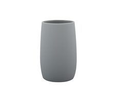 MSV ASTI kelímek na zubní kartáčky šedo-hnědý / plast