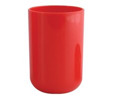 MSV INAGUA kelímek na zubní kartáčky červený / plast