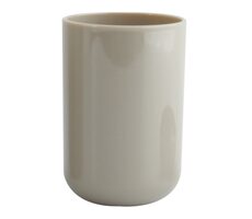 MSV INAGUA kelímek na zubní kartáčky šedo-hnědý / plast