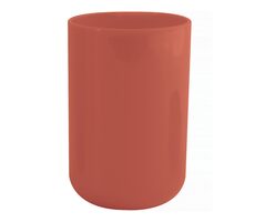 MSV INAGUA kelímek na zubní kartáčky terakota / plast