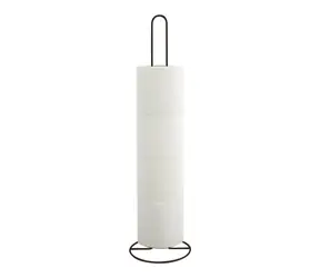 MSV ROLL TOWER stojan na toaletní papíry černý / ocel