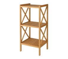 MSV REGIE bambusový regál - 3 police 85 cm