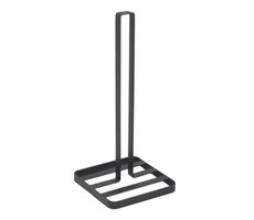 MSV držák na kuchyňské papírové utěrky matný černý / ocel