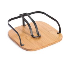 MSV ELIE držák na ubrousky matná černá / ocel / bambus