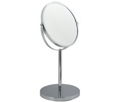 MSV CAPRI kosmetické zvětšovací zrcátko chromovaná ocel / 17 cm