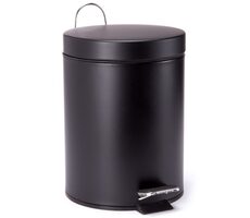 MSV UNIS pedálový odpadkový koš 3 L černá  / ocel