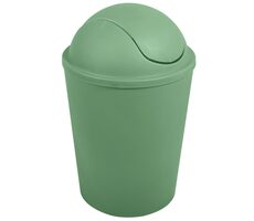 MSV AKO výklopný koš 5.5 L bazalkově zelený / plast