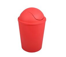 MSV AKO výklopný koš 5.5 L červený / plast