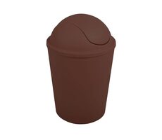 MSV AKO výklopný koš 5.5 L hnědý / plast