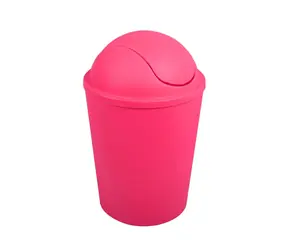 MSV AKO výklopný koš 5.5 L růžový / plast