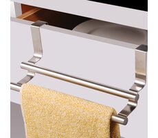 MSV závěsný držák na 2 utěrky/ručníky nerezová ocel