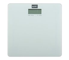MSV VITAL bílá / osobní váha / sklo / 30 x 30 cm / až 180 kg / přesnost 100 g 