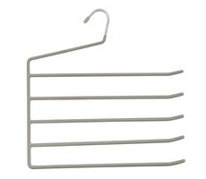 MSV ANTI-SLIP ramínko na kalhoty šedo-hnědé / na 5 kalhot / ocel potažená plastem