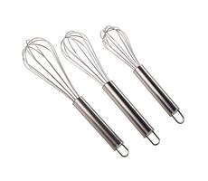 MSV sada 3 ks kuchyňských metliček nerezová ocel