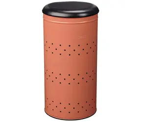 Rossignol Lina 701032 korálový / Koš na prádlo s víkem / 45 L / RAL 3022