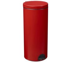 Rossignol Elora 90327 červený / Pedálový koš / 30 L / RAL 3002