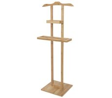 Compactor Bamboo - Bambusový stojan na oblečení s odkládací plochou /  44.5 x 32 x 115 cm