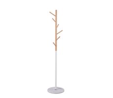 Compactor Dřevěný věšák s mramorovým podstavcem 38 x 172 cm / trubka z lakované oceli