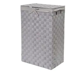 Compactor Stan Koš na prádlo s víkem 55 L šedý / 25 x 38 x 60 cm