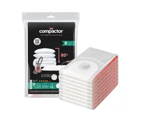 Compactor Bag Aspispace M 70 litrů / Sada 8 ks vakuových úložných pytlů / 55 x 90 cm