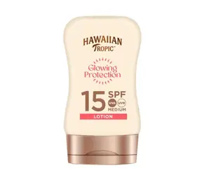 Hawaiian Tropic Satin Protection Sun Lotion Mini SPF15 100ml / Opalovací krém pro příruční zavazadla