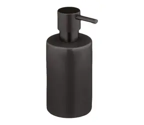 Spirella TUBE-Matt dávkovač mýdla matně černý / keramika / 300 ml