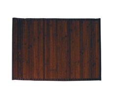 Spirella YALONG koupelnová bambusová předložka 50 x 80 cm hnědá / protiskluz 