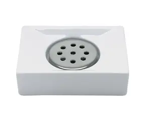 Spirella QUADRO mýdlenka bílá / porcelán