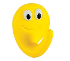 Spirella SMILE dětský háček žlutý / polyresin / samolepící / 40 x 50 mm