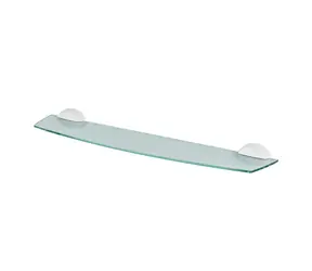 Spirella LEMON nástěnná polička 40 cm plast / sklo