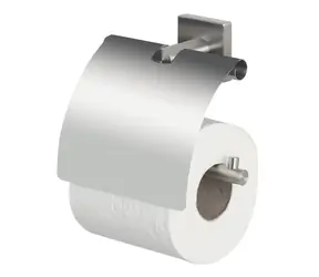 Spirella NYO nástěnný držák na toaletní papír kartáčovaná nerez ocel / 14 cm