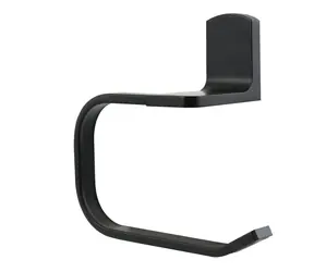 Spirella TAKU nástěnný držák na toaletní papír 17 cm matná černá / ocel