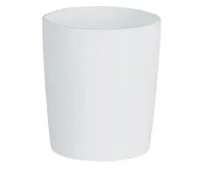 Spirella LEMON OPAQUE odpadkový koš 5 L bílý / plast