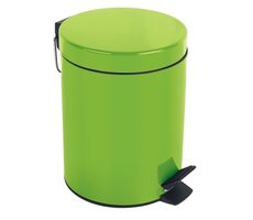Spirella SYDNEY pedálový odpadkový koš 3 L zelená / ocel