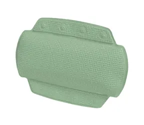 Spirella ALASKA polštář do vany bazalkově zelená / PVC / 32 x 23 cm