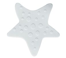 Spirella protiskluzové přísavky ve tvaru hvězdice bílá / PVC / 5 ks