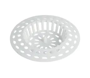 Spirella HAIRTRAP sítko do dřezu bílý / plast / průměr 70 mm