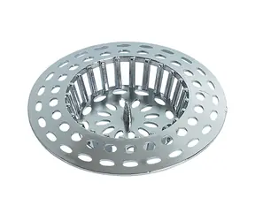 Spirella HAIRTRAP sítko do dřezu chromovaný / plast / průměr 70 mm