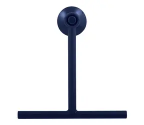 Spirella TIM sprchová stěrka s přísavkou petrolejová modrá / plast / 22 cm