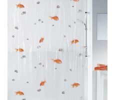 Spirella GOLDFISH sprchový závěs motiv rybiček / PEVA / 180 x 200 cm