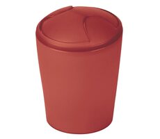 Spirella MOVE výklopný odpadkový koš 2 L terakota / plast