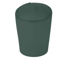 Spirella MOVE výklopný odpadkový koš 2 L tmavě zelený / plast